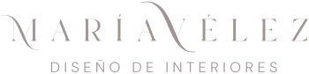 logotipo María Vélez – Diseñadora de Interiores